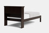 Adventure Low Foot Panelled Bed with Headend Shelf