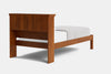 Adventure Low Foot Panelled Bed with Headend Shelf