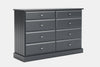 Andorra 8 Drawer Lowboy