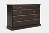 Andorra 8 Drawer Lowboy