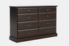 Andorra 8 Drawer Lowboy