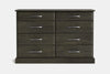 Andorra 8 Drawer Lowboy