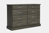 Andorra 8 Drawer Lowboy