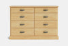 Andorra 8 Drawer Lowboy