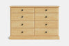 Andorra 8 Drawer Lowboy