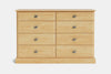 Andorra 8 Drawer Lowboy