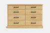 Andorra 8 Drawer Lowboy
