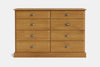 Andorra 8 Drawer Lowboy