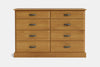 Andorra 8 Drawer Lowboy