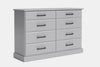 Andorra 8 Drawer Lowboy