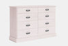 Andorra 8 Drawer Lowboy