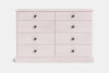 Andorra 8 Drawer Lowboy