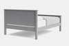Andorra High Foot Panelled Bed