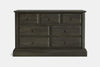 Asher 7 Drawer Lowboy