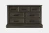 Asher 7 Drawer Lowboy