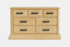 Asher 7 Drawer Lowboy