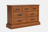 Asher 7 Drawer Lowboy