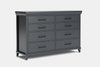 Bayswater 8 Drawer Lowboy