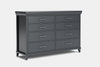 Bayswater 8 Drawer Lowboy