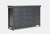 Bayswater 8 Drawer Lowboy