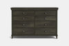 Bayswater 8 Drawer Lowboy