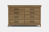 Bayswater 8 Drawer Lowboy