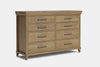 Bayswater 8 Drawer Lowboy