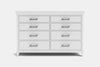 Bayswater 8 Drawer Lowboy