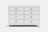 Bayswater 8 Drawer Lowboy