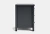Brook 3 Drawer Bedside Table