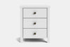 Brook 3 Drawer Bedside Table