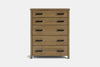 Brook 5 Drawer Tallboy