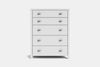Brook 5 Drawer Tallboy