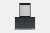 Brook 6 Drawer Dresser & Mirror