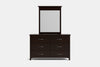 Brook 6 Drawer Dresser & Mirror
