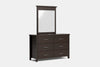 Brook 6 Drawer Dresser & Mirror