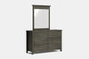 Brook 6 Drawer Dresser & Mirror