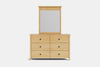 Brook 6 Drawer Dresser & Mirror