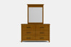 Brook 6 Drawer Dresser & Mirror