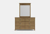 Brook 6 Drawer Dresser & Mirror