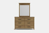 Brook 6 Drawer Dresser & Mirror