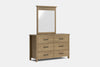 Brook 6 Drawer Dresser & Mirror