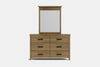 Brook 6 Drawer Dresser & Mirror