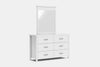 Brook 6 Drawer Dresser & Mirror