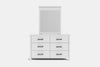 Brook 6 Drawer Dresser & Mirror