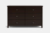 Brook 6 Drawer Lowboy