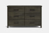 Brook 6 Drawer Lowboy