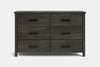 Brook 6 Drawer Lowboy