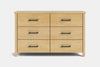 Brook 6 Drawer Lowboy