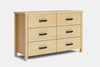 Brook 6 Drawer Lowboy